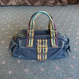 Franco Sarto denim handbag